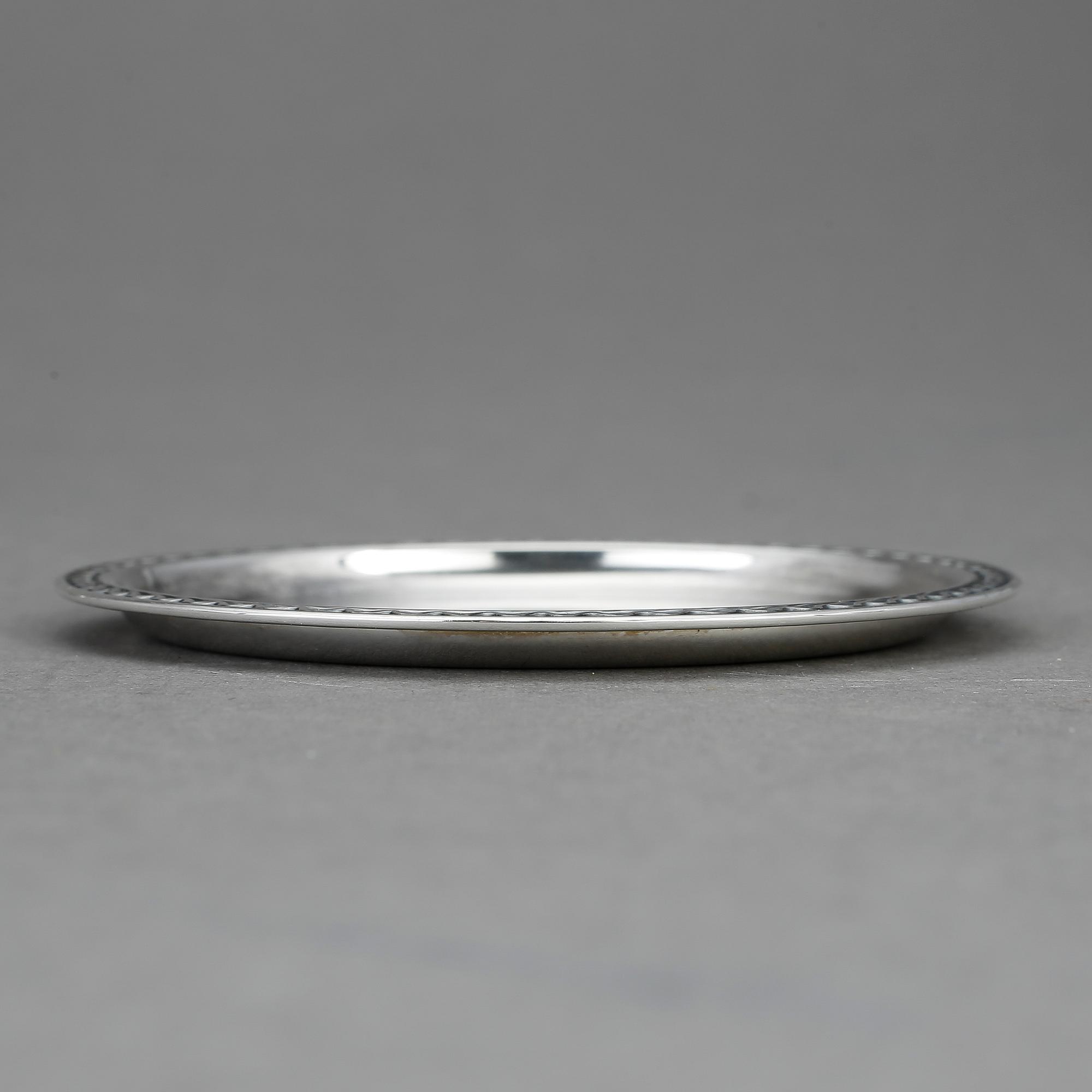 COASTERS, 18 st, silver, GAB samt CG Hallberg, 1900-tal. Total vikt 363 gram.