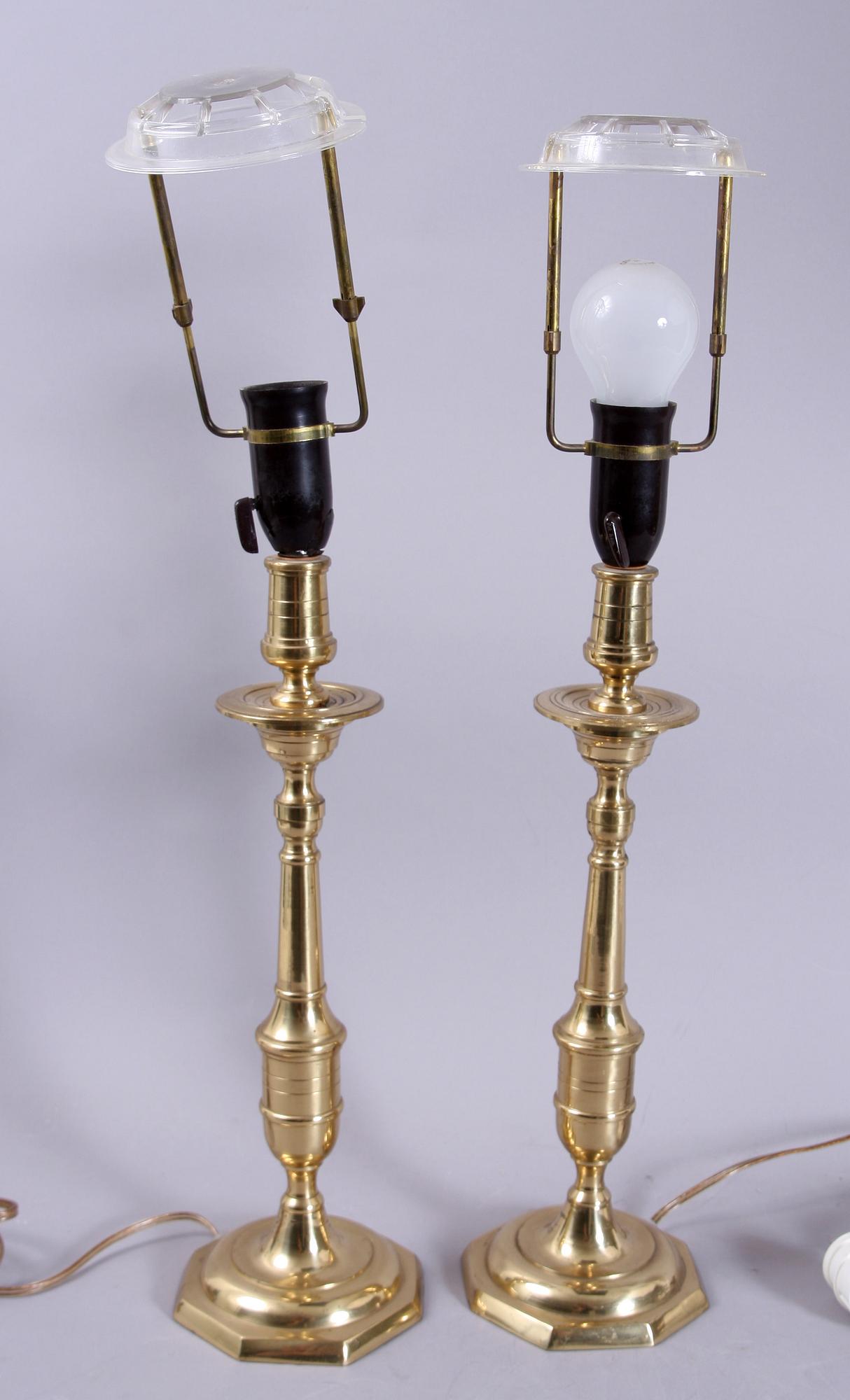 BORDSLAMPOR, 2+2 st, 1900-talets andra hälft.
