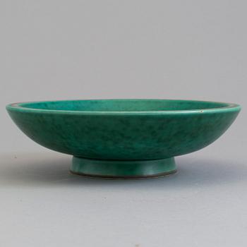 WILHELM KÅGE, an 'Argenta' stoneware bowl from Gustavsberg, second half of the 20th Century.