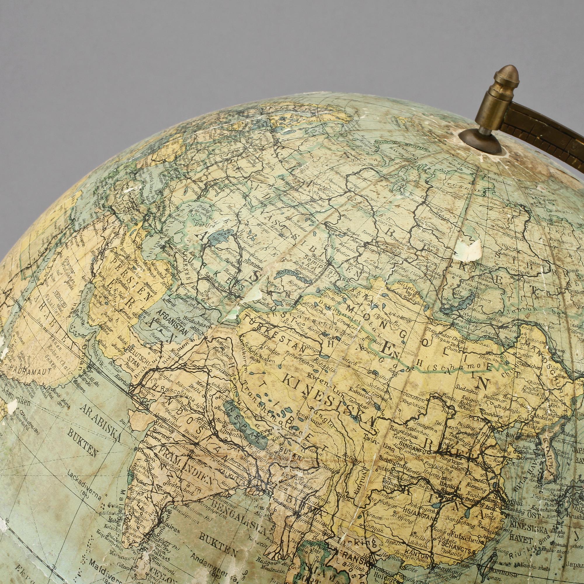 JORDGLOB, Columbus-Verlag, Berlin, 1900-talets första hälft.