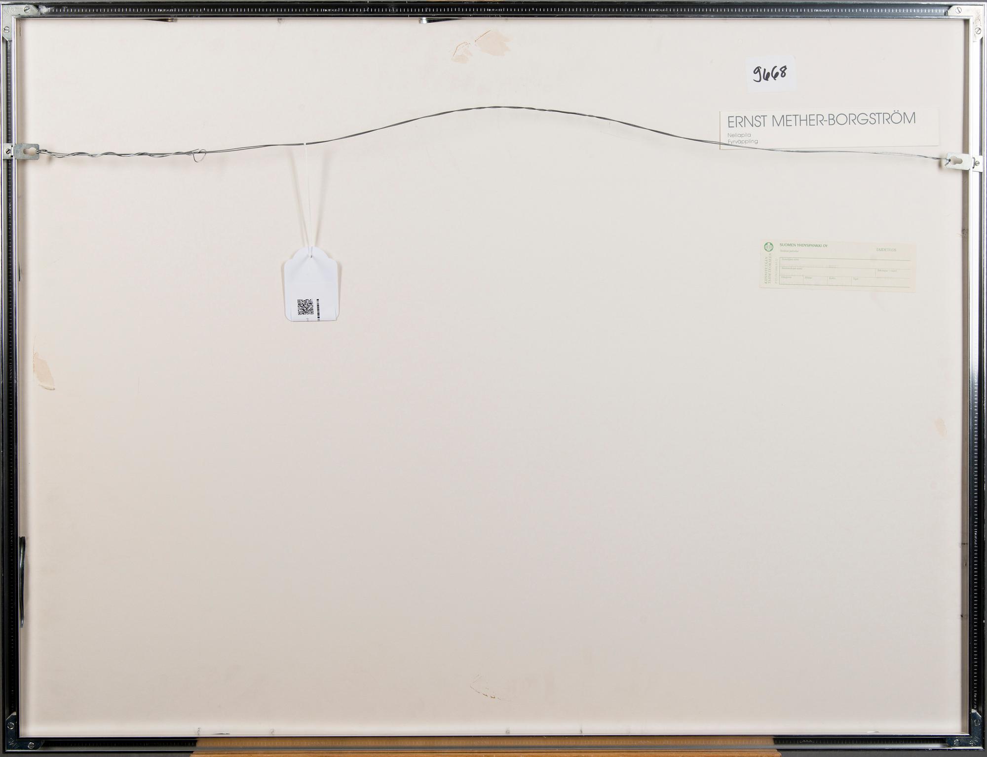 ERNST METHER-BORGSTRÖM, serigrafi, signerad, numrerad 30/75, och daterad -85.