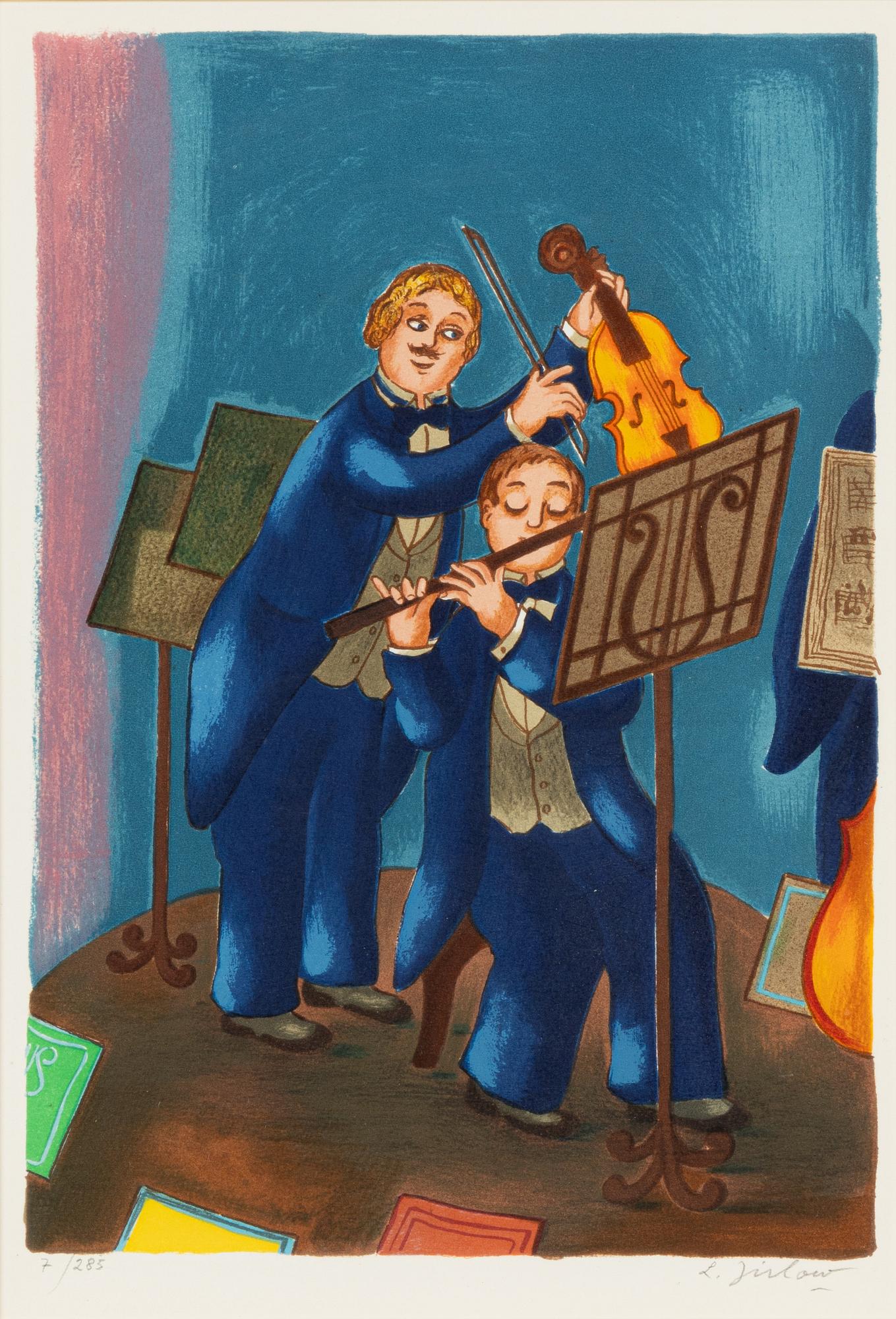 Lennart Jirlow, Orkestern.