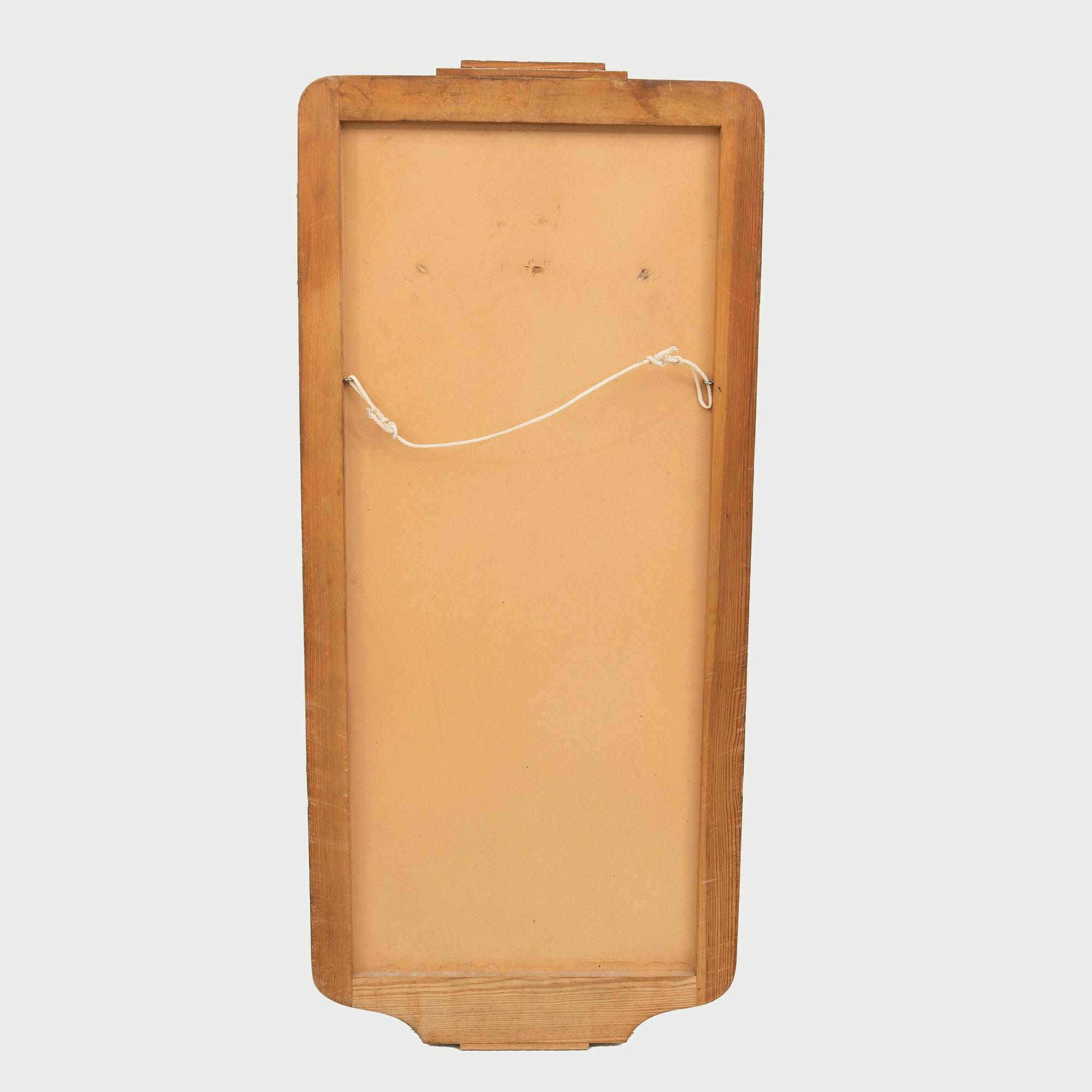 A 1940s Swedish Modern mirror.