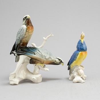 Two porcelain figurines by Karl Ens, Germany.