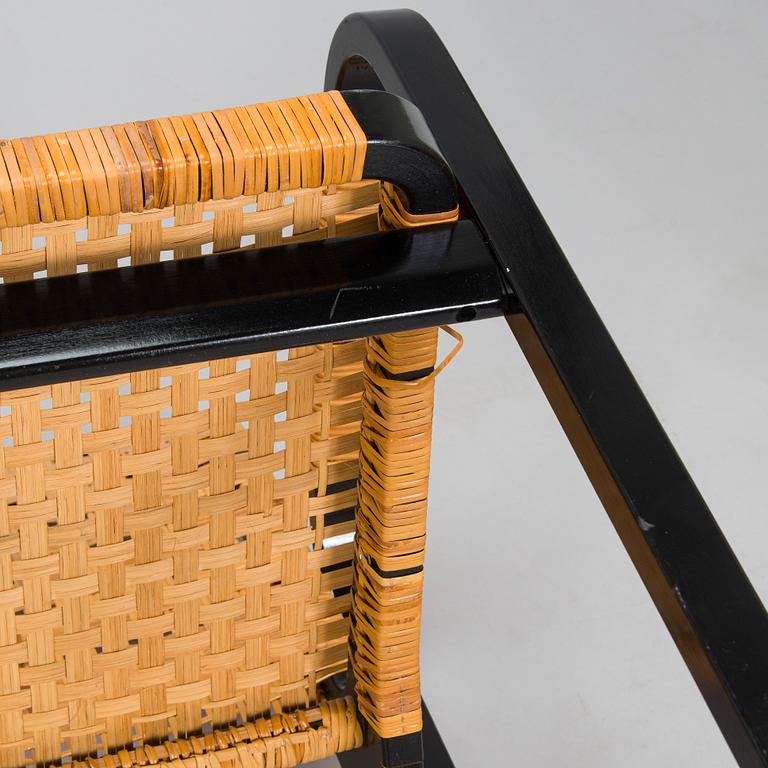 Alvar Aalto, karmstolar, 6 st, modell 45, för Artek 1970-tal.