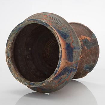 Kyllikki Salmenhaara, kruka, stengods, signerad KS Arabia.