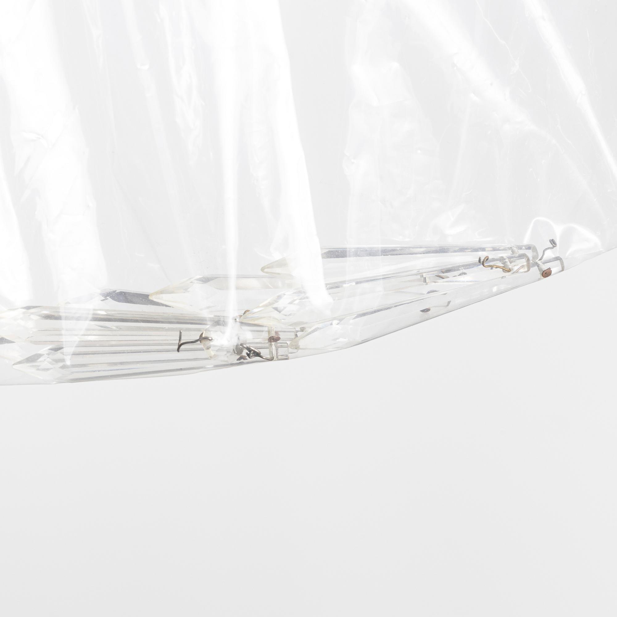 A 19th century chandelier.