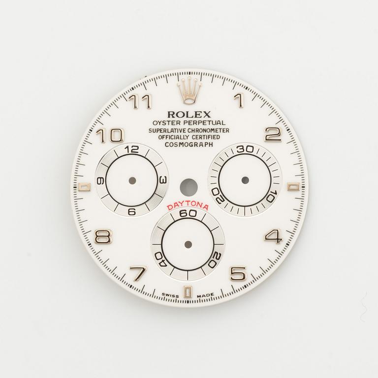 Rolex, Cosmograph, Daytona, dial.
