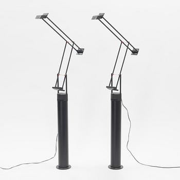 Richard Sapper, a pair of 'Tizio' lamps, Artemide, Italy.