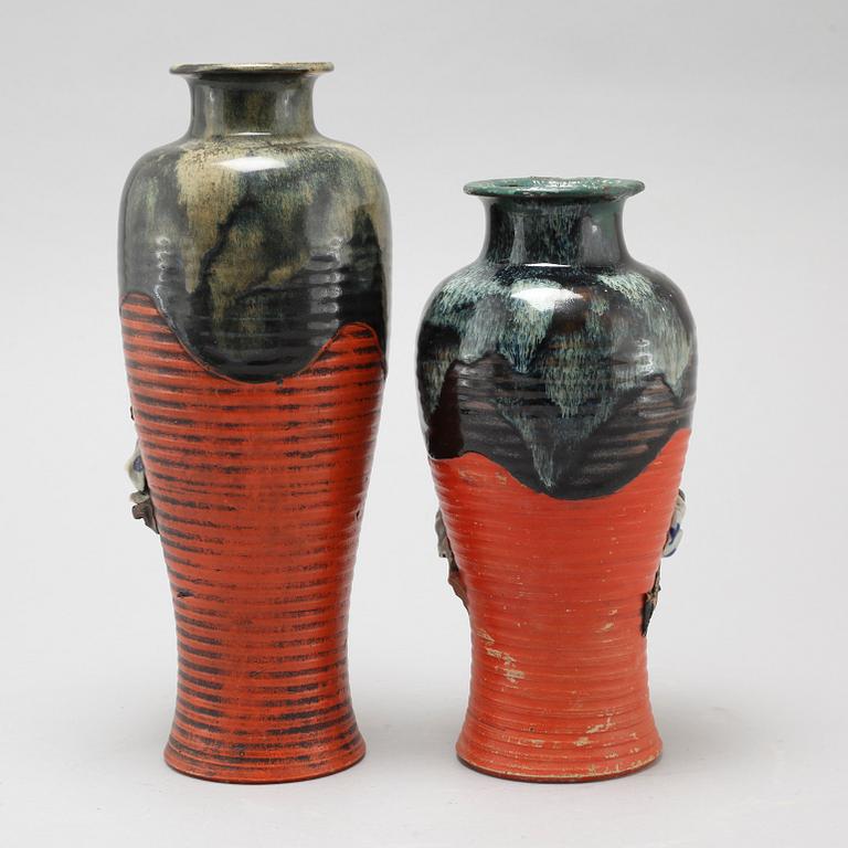 Two Japanese vases, early 20th Century.