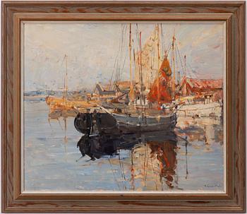 Hugo Löfving, Skärgårdshamn.