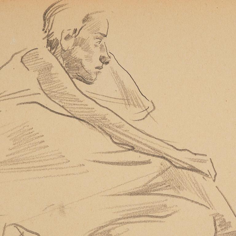 Lotte Laserstein, Traute i profil.