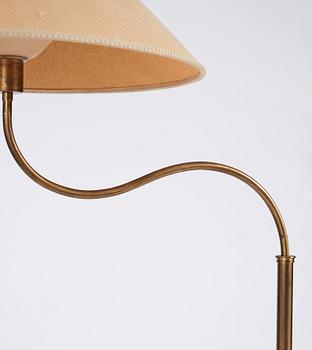 Harald Notini, a floor lamp, model '15334', Arvid Böhlmarks Lampfabrik, Sweden, 1940s.