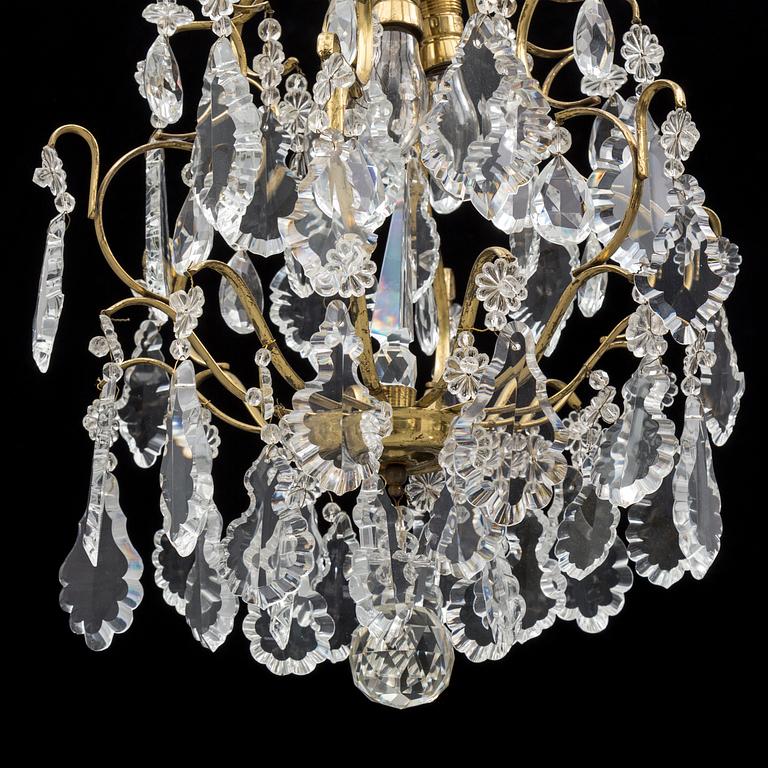 An early 20th century baroque style ceiling light.