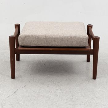 Hans J. Wegner, a footstool, Getama, Gedsted, Denmark, 1960s.