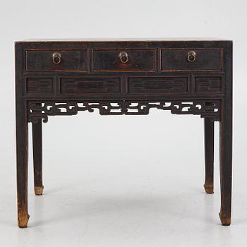 A hardwood sideboard, China, early 20th century.