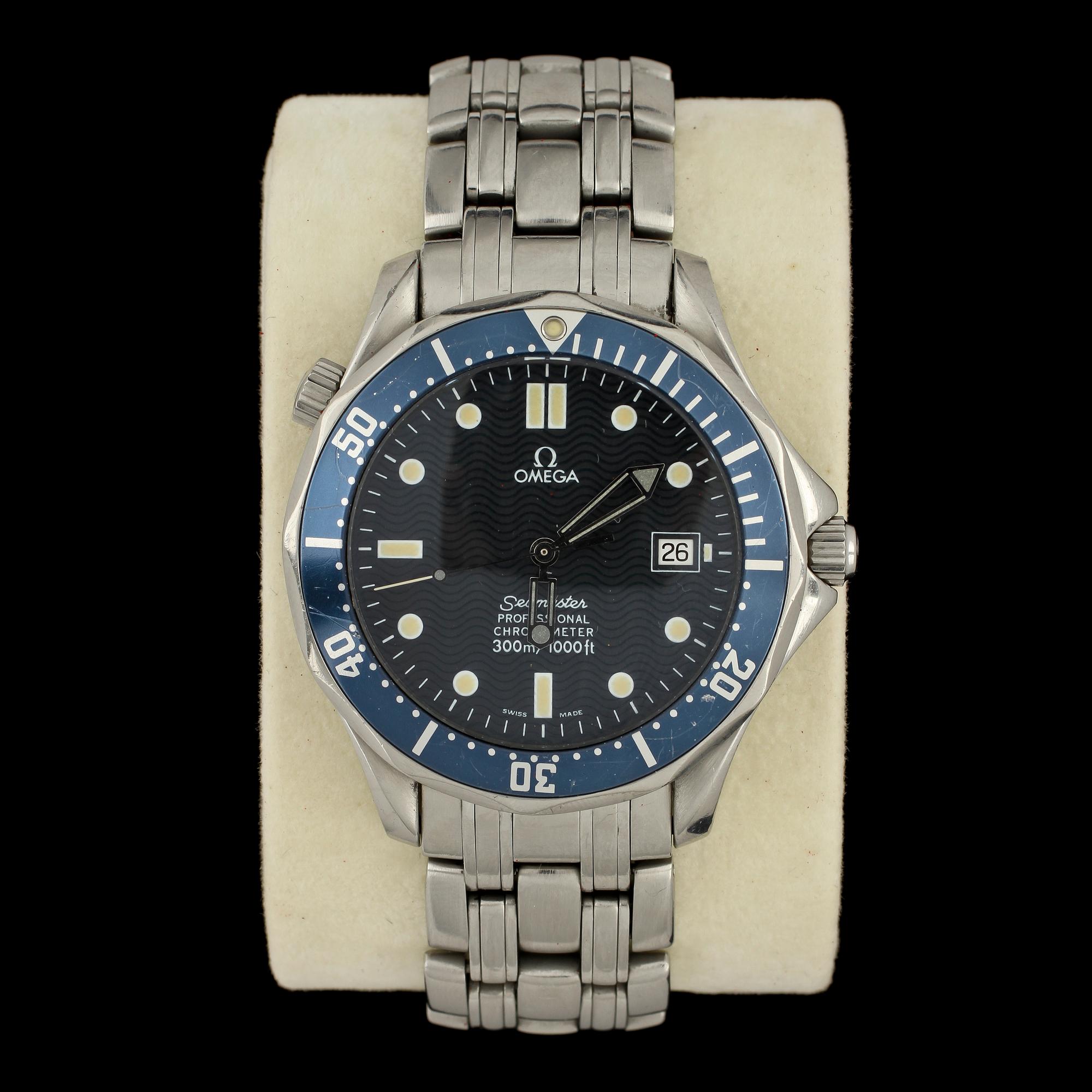HERRARMANDSUR, Omega seamaster, professional chronometer, 1990-tal.