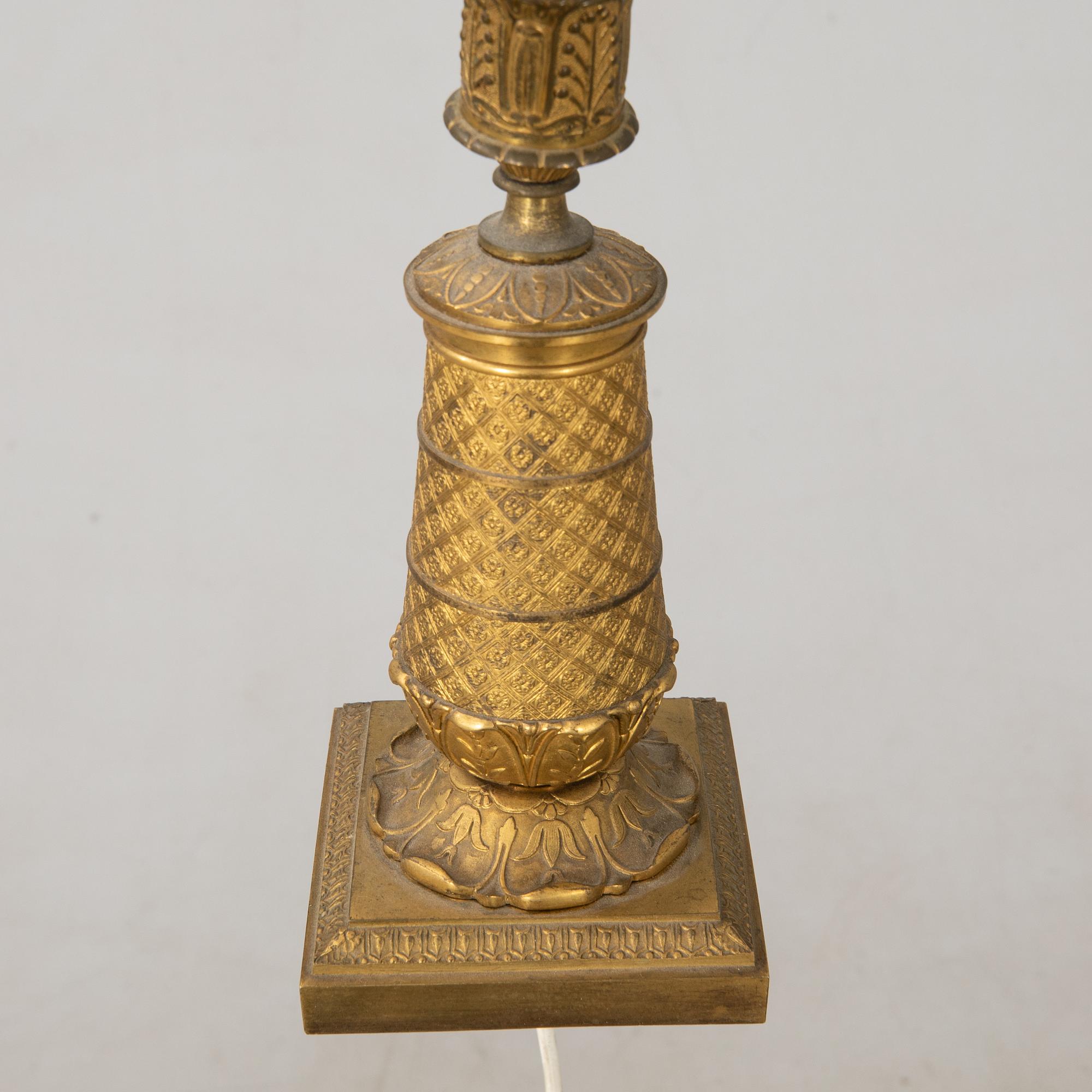 Table lamp, Empire style 20th century.