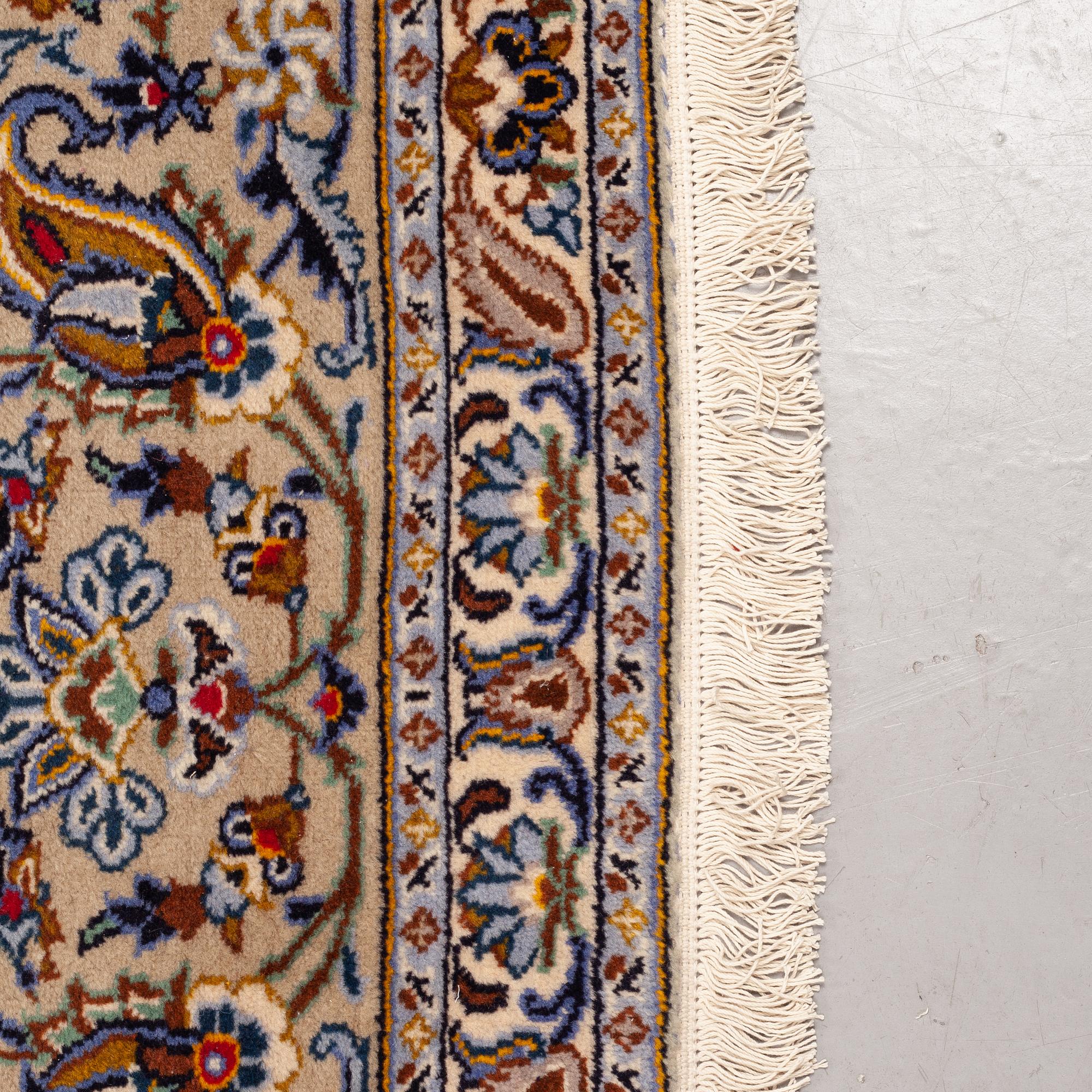 A carpet, Keshan, ca 416 x 310 cm.