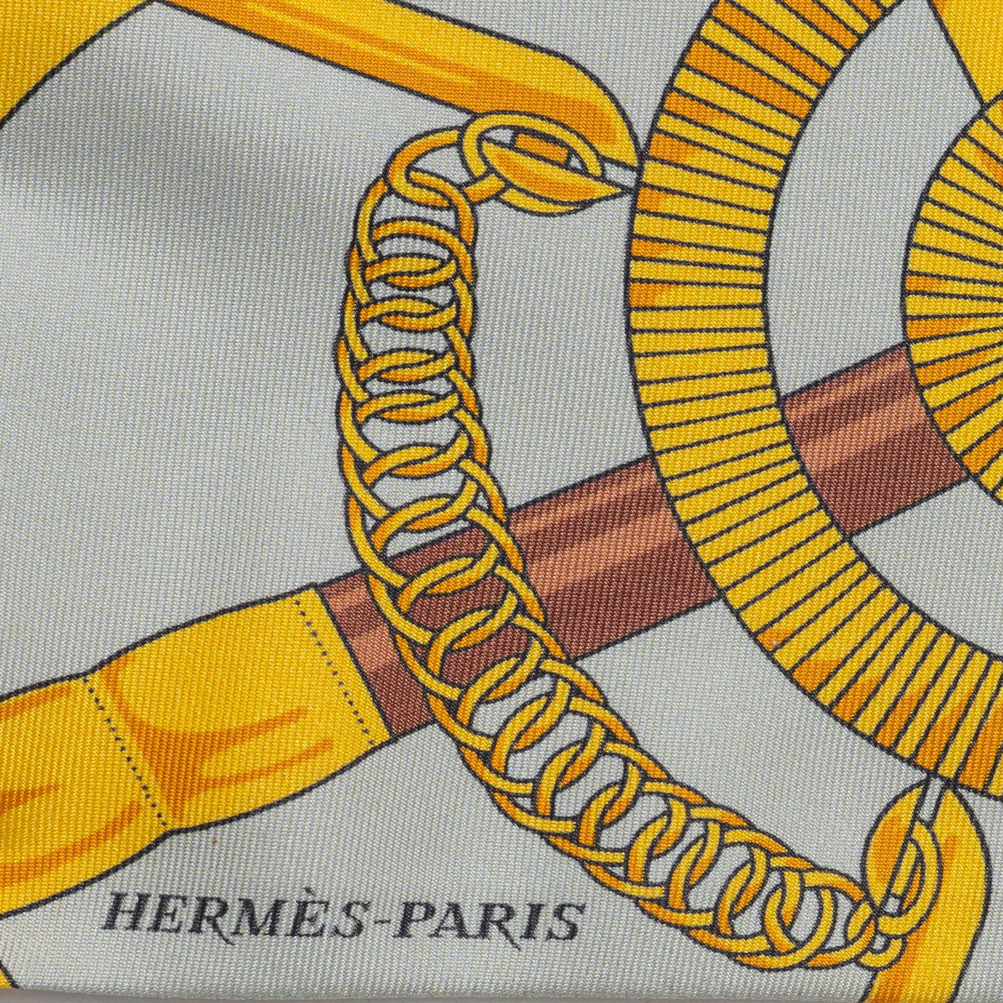 Hermès, Scarf, Maxi Twilly, "Eperon d'Or".