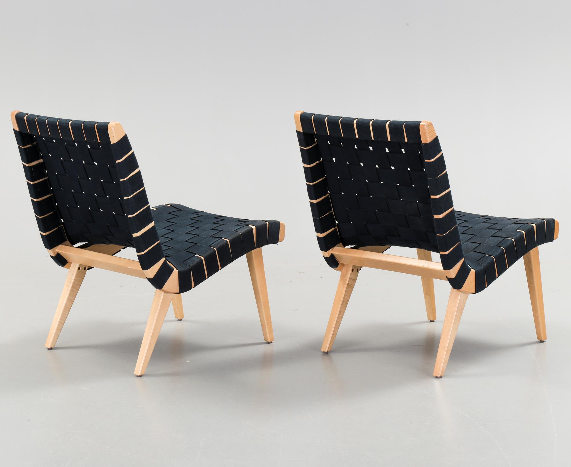STOLAR, ett par, Jens Risom, Knoll International, omkring 1997.