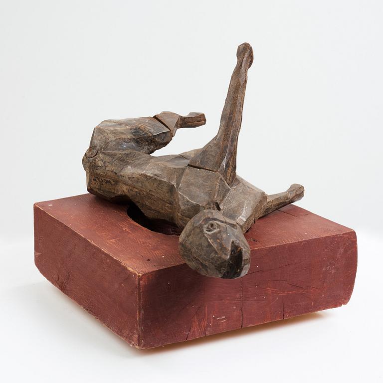 Torsten Renqvist, "Döende djur" (Dying animal).