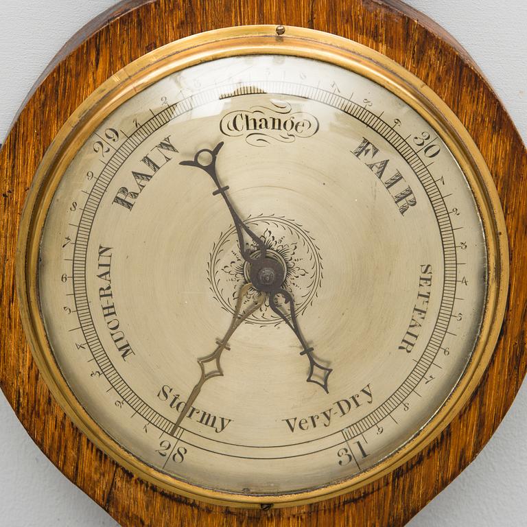 Barometer, England, 19th Century.