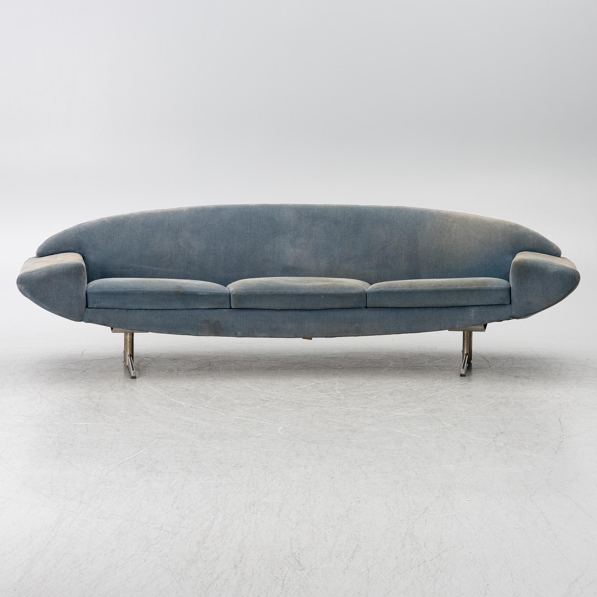 Johannes Andersen, a 'Capri' sofa and armchair, Trensum, 1960's.