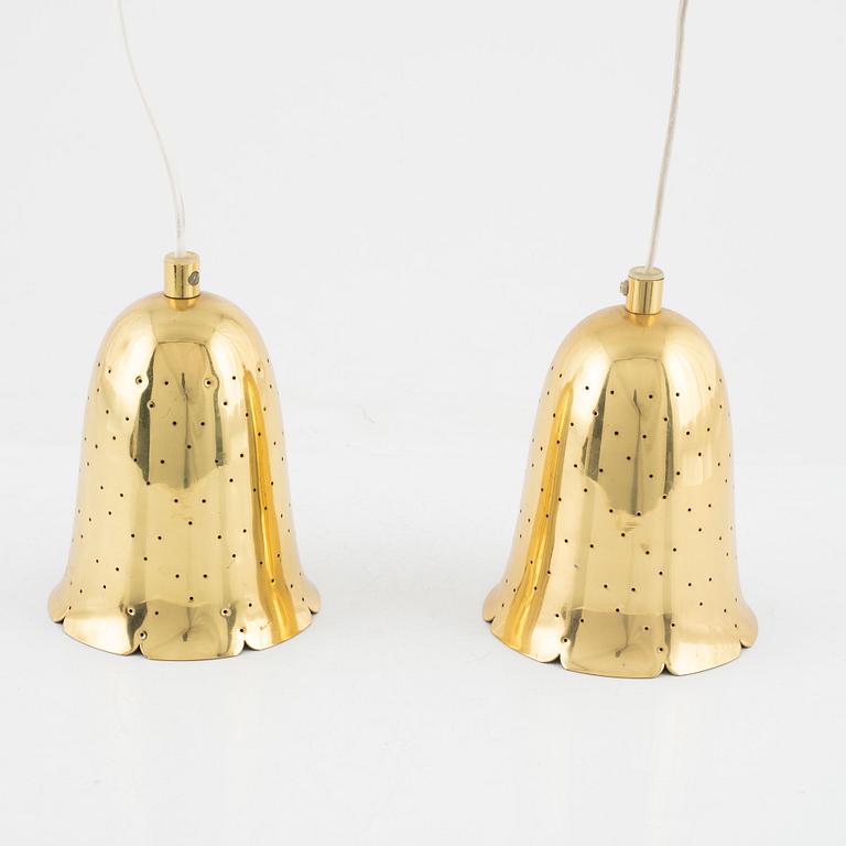 A pair of ceiling/ window lamps, Boréns, Sweden, second half of the 20th century.