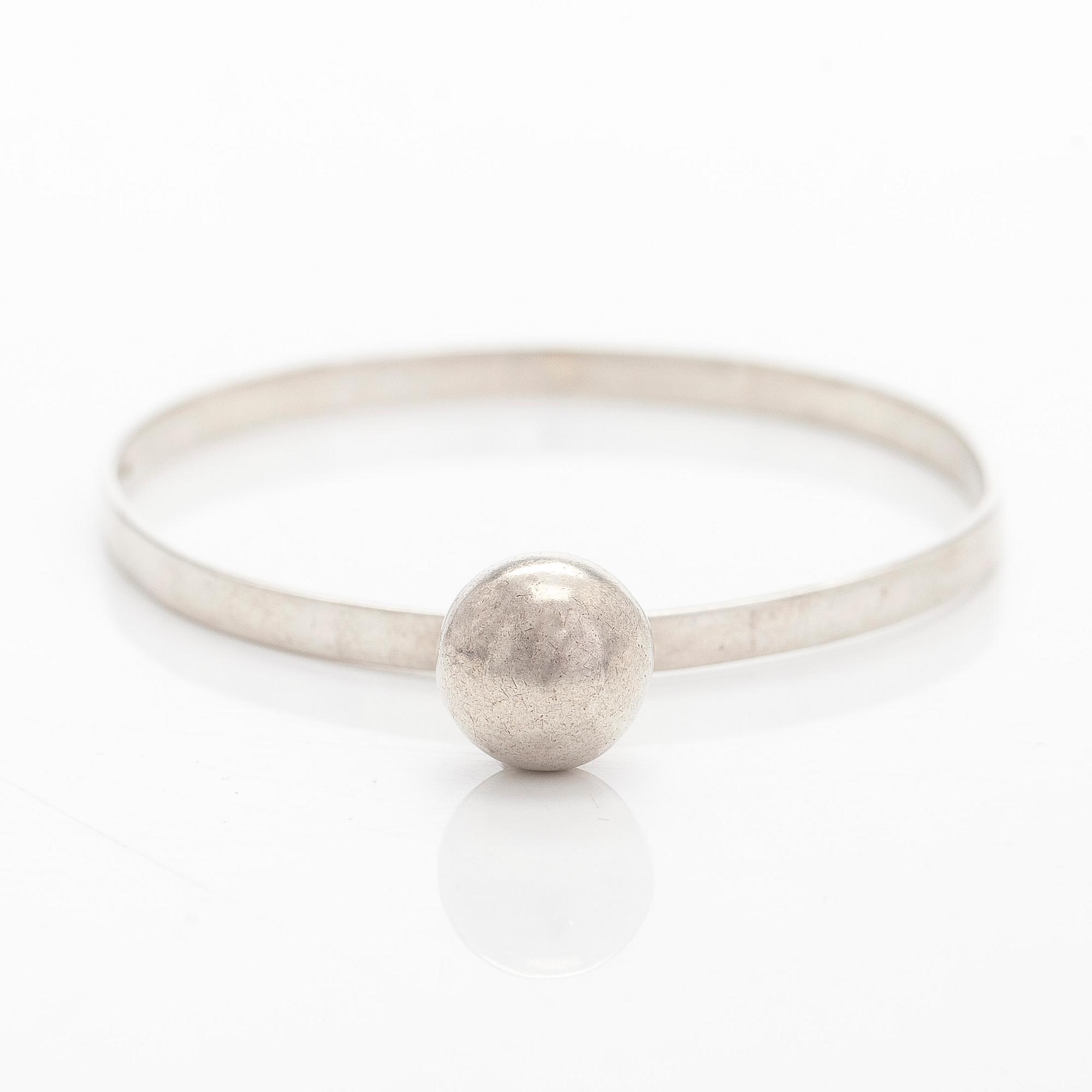 Saara Hopea, rannekoru, hopea, Ossian Hopea, Porvoo 1960.