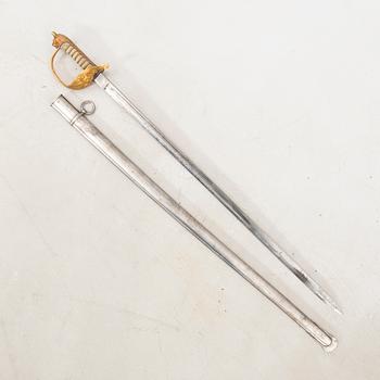 A British Navy officer's sword, 1827 pattern.