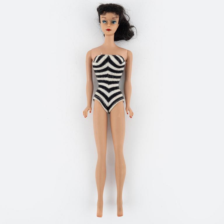 Barbie, doll, vintage "No. 4 Ponytail", Mattel 1960.