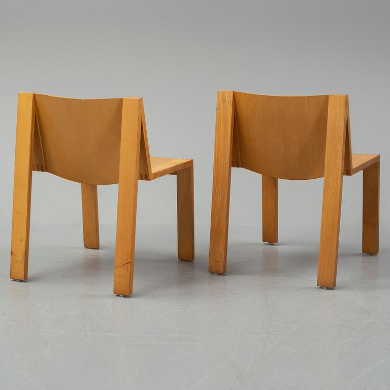 Stolar, 6 st, 1900-talets andra hälft.