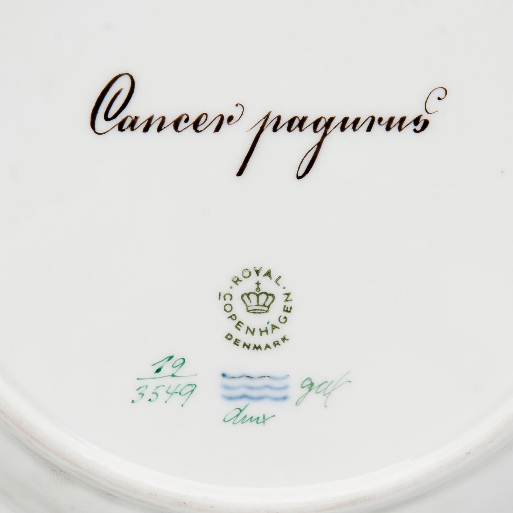 FAT, porslin "Flora Danica", Royal Copenhagen 1962.