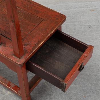 A chinese chair late 19th century.