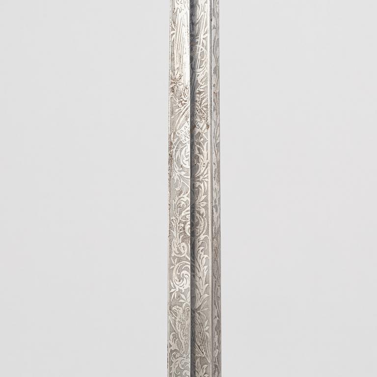 Sword, Serbian, for an officer, from around the year 1900,.