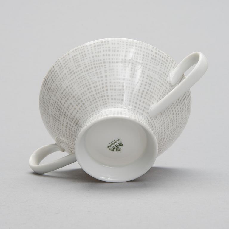 MATSERVIS, 78 delar, porslin, " Form 2000", Richard S. Latham & Raymond Loewy, Rosenthal 1900-talets mitt.
