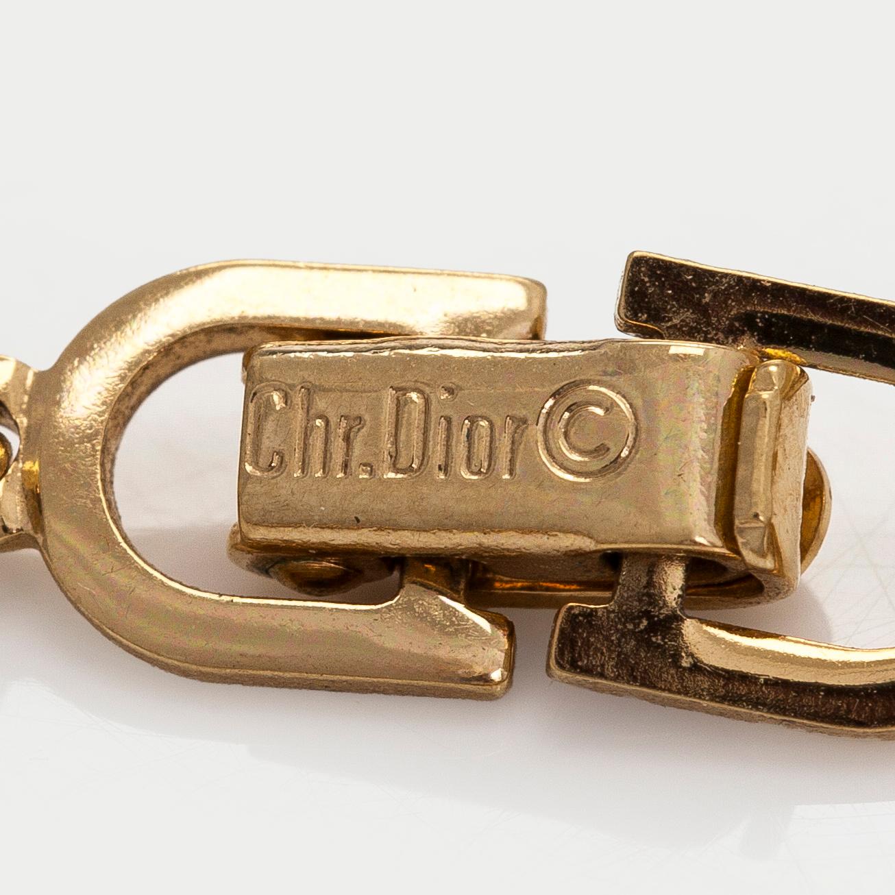 Christian Dior, collier, vintage.