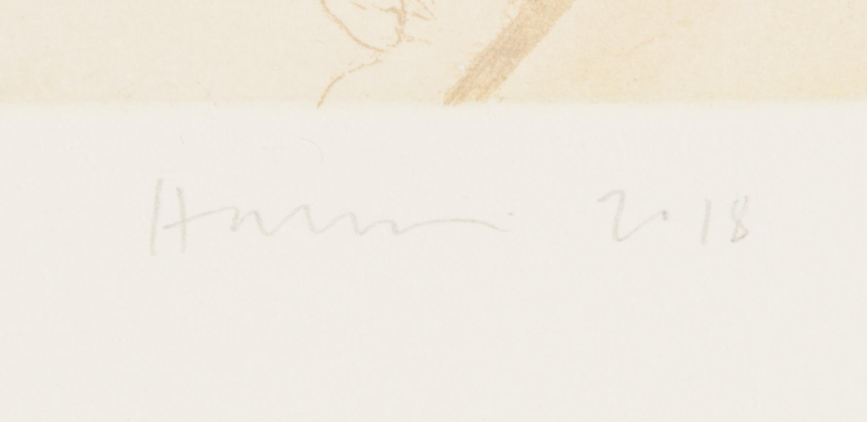 Pälvi Hanni, etching, signed and numbered T'pla 11/50.