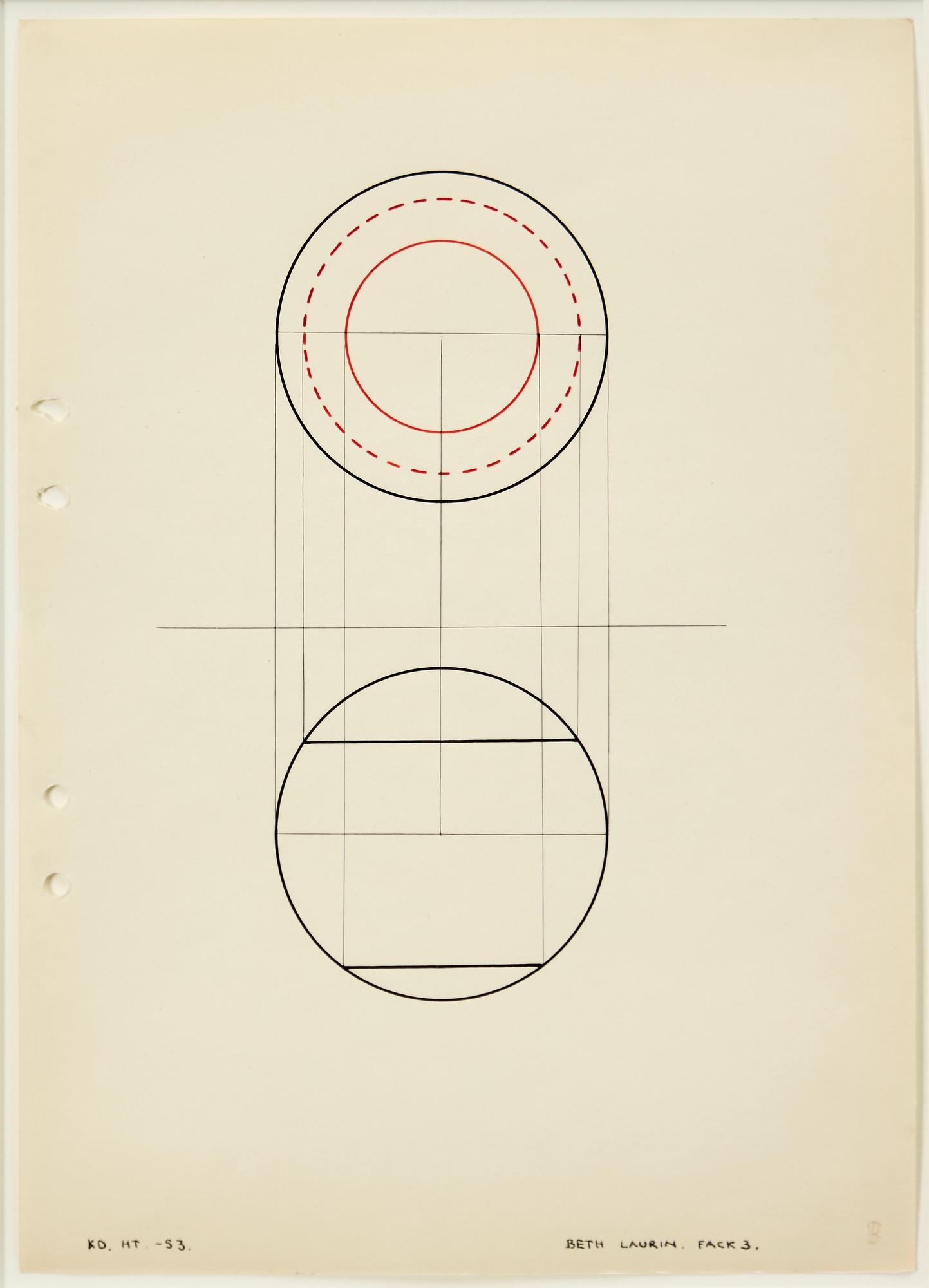 Beth Laurin, "Linearritning 5".