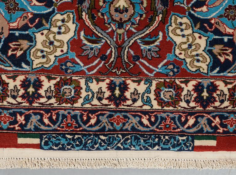 MATTA, Old Isfahan, part silk, ca 327 x 209 cm.
