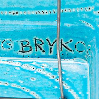 Rut Bryk, a stoneware relief signed BRYK.