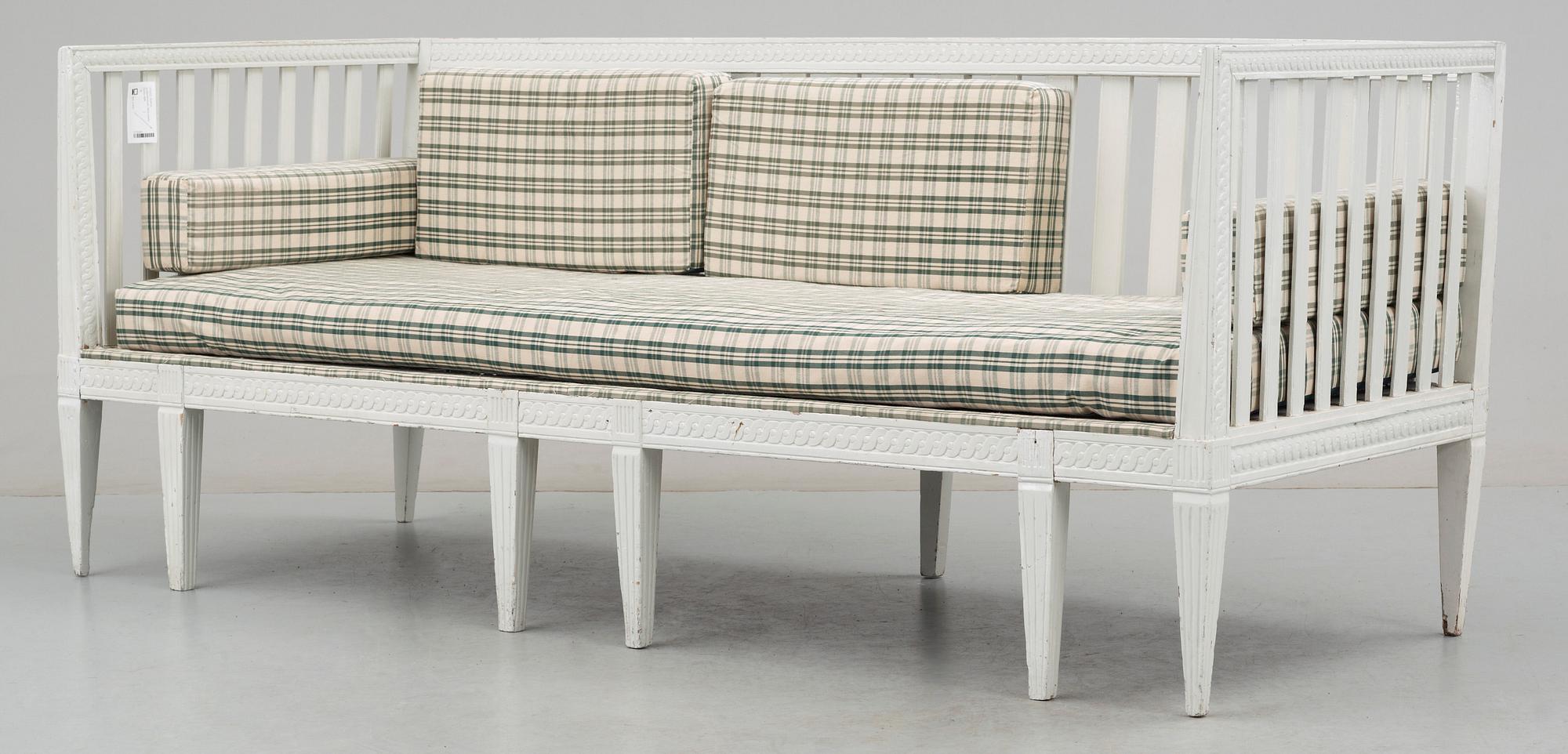SOFFA, gustaviansk stil, 1900-talets första hälft.