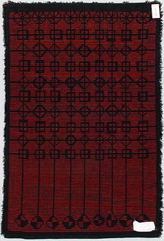 Irja Mikkola, A Finnish long pile rug for Ryijypalvelu. Circa 166x110 cm.