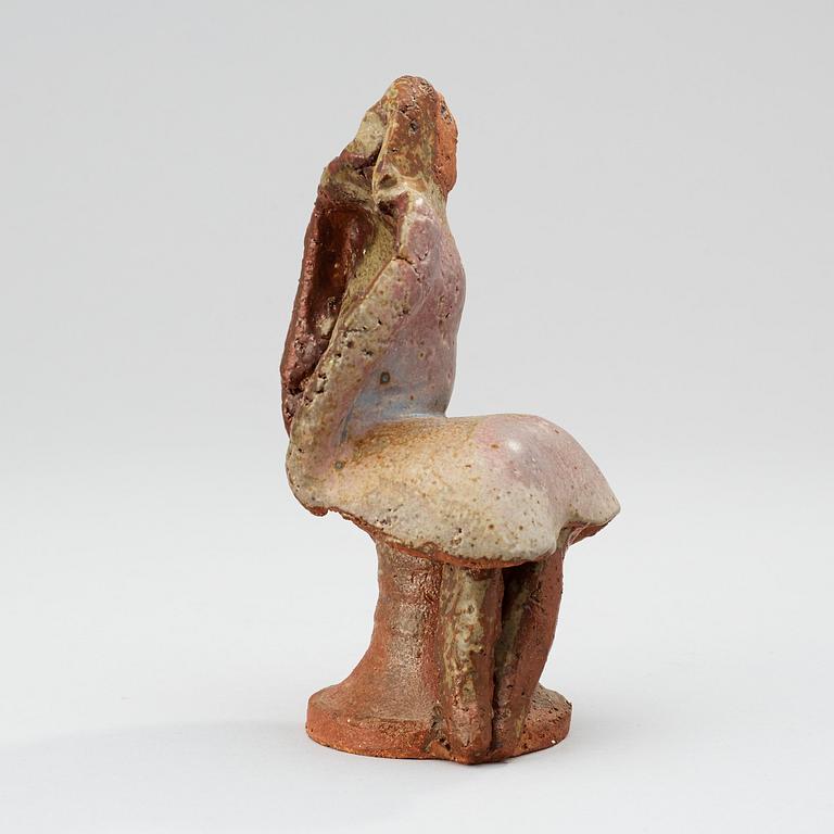 A unique Lisa Larson stoneware sculpture, Gustavsberg Studio 1970's.