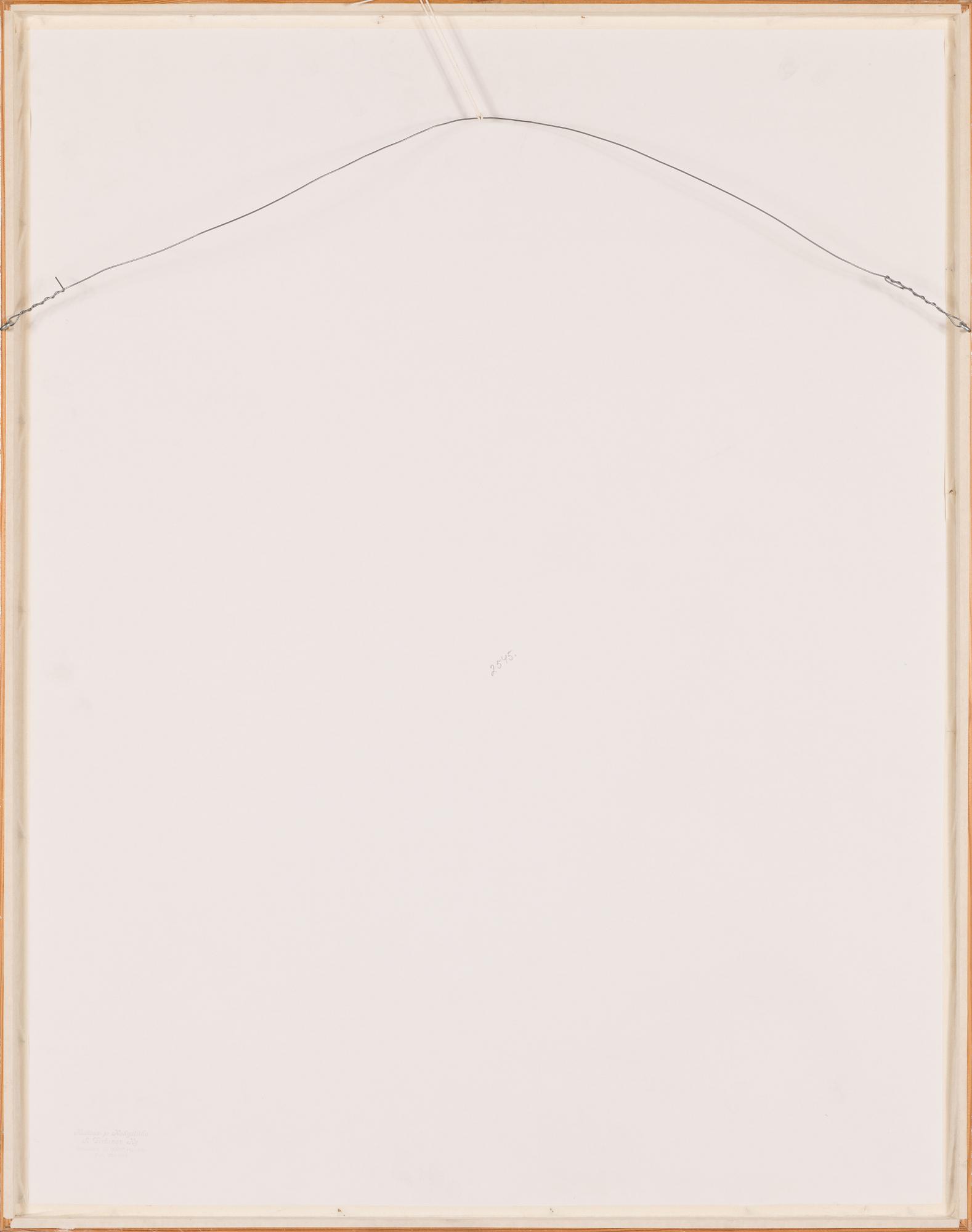 Sam Vanni, gouache, signerad och daterad-76.