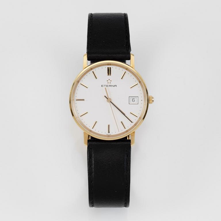 ARMBANDSUR, 18K guld, Eterna, 1995.