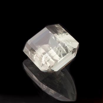 GRÖN AMETIST, smaragdslipad,  ca 19,12 ct.