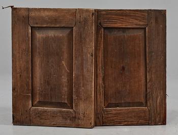 DÖRRAR, ett par, 1700/1800-tal.