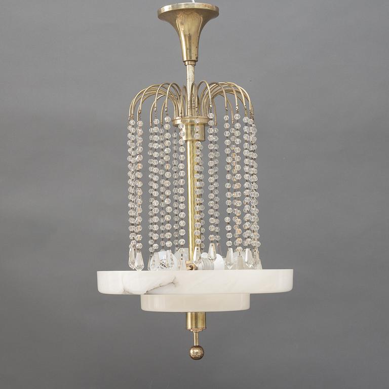A Swedish Grace chandlier, 1920s.